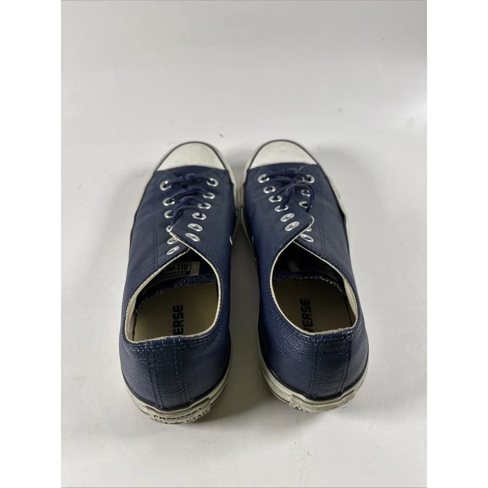 Converse Men's Size 7.5 Sneakers Casual Lace Up Shoes Classic Low Top Navy - Picture 3 of 9